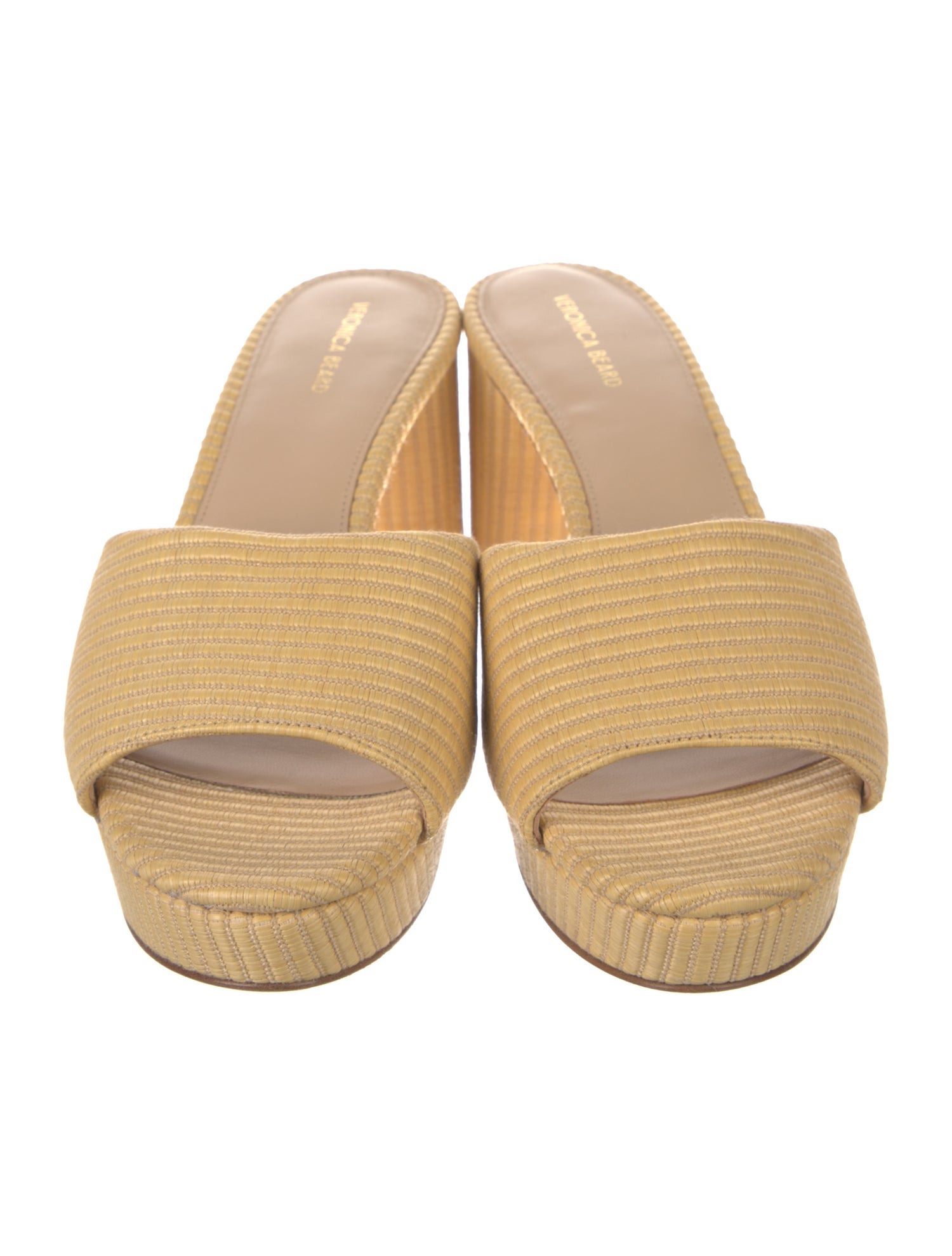 Veronica Beard Raffia Slides